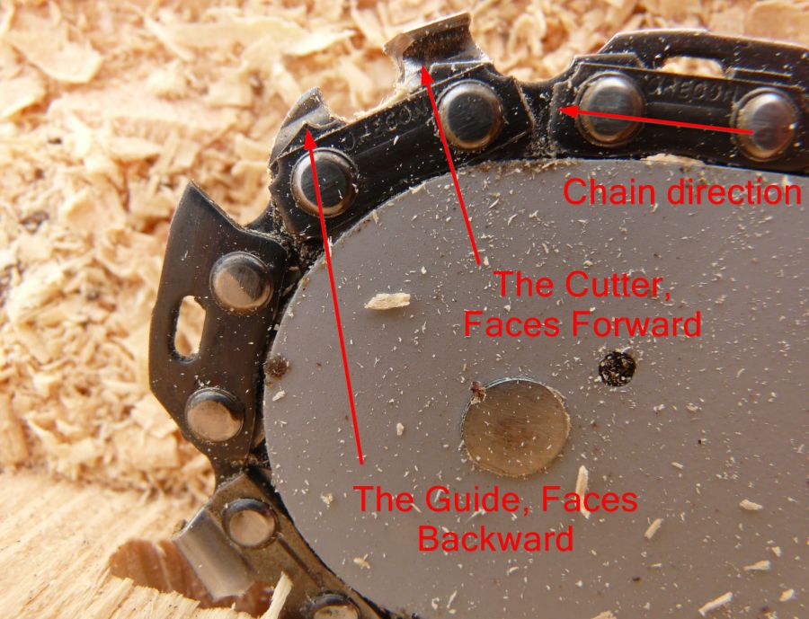 How to Put a Chain on a Chainsaw 
